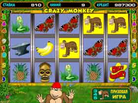 Игры онлайн Crazy Monkey